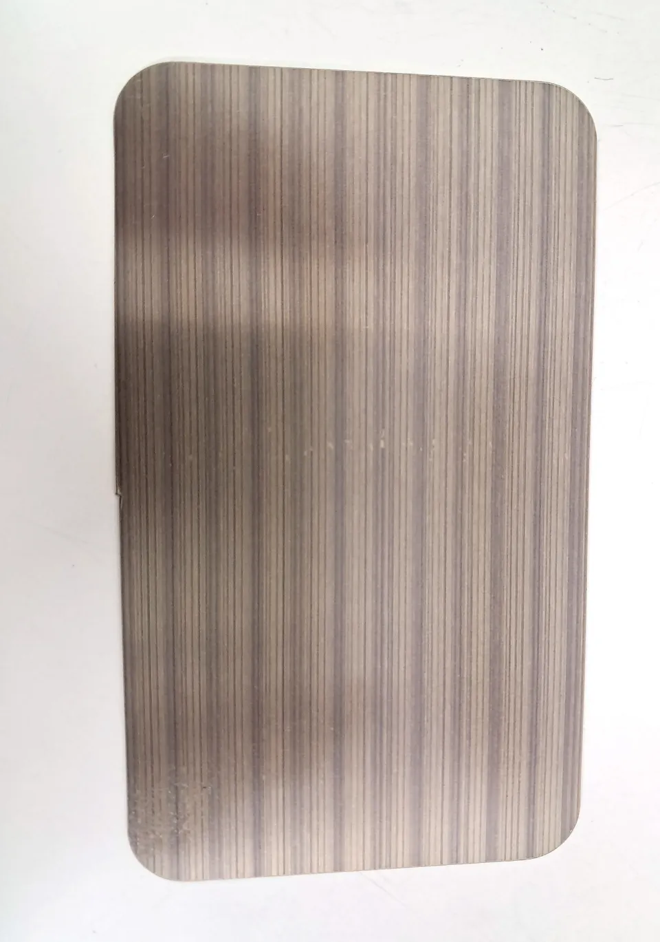 Vertical Linear Hairline stainless steel sheet